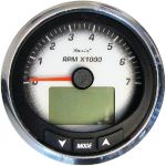 Faria 41002 Black Fade Digital Tachometer